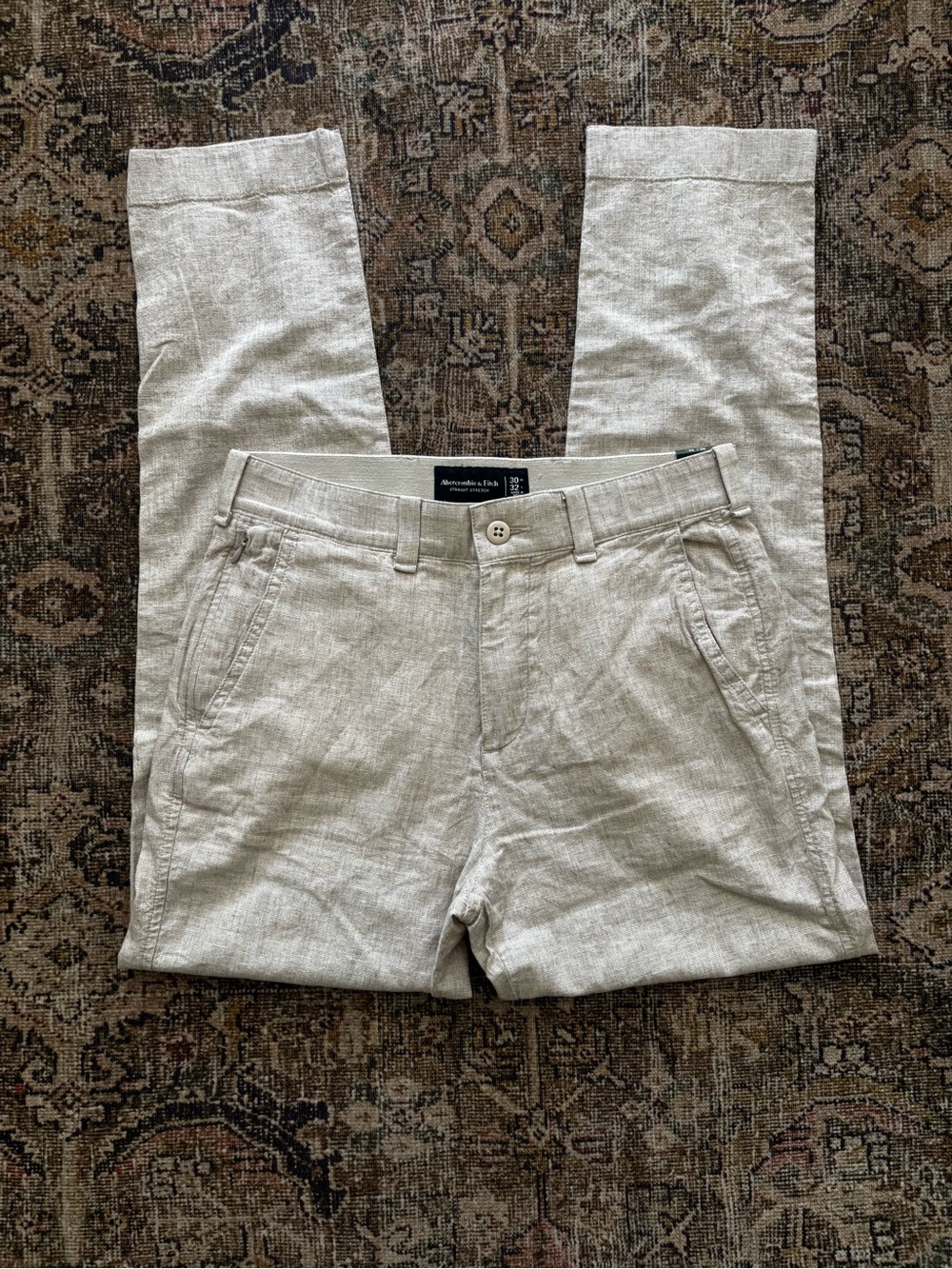 NWT Men’s Abercrombie & fitch linen dress pants